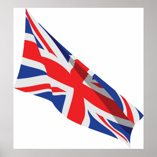 Poster Drapeau Royaume-Uni/Union Jack (Devant)