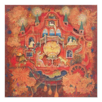 Poster Dreaming Clock: The Automaton of Memories