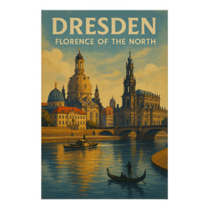 Poster DRESDEN — Florence du Nord