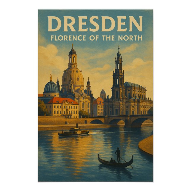 Poster DRESDEN — Florence du Nord (Devant)