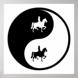 Poster Dressage de Yin Yang