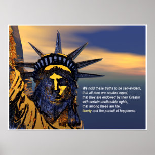 Poster Droits inaliénables