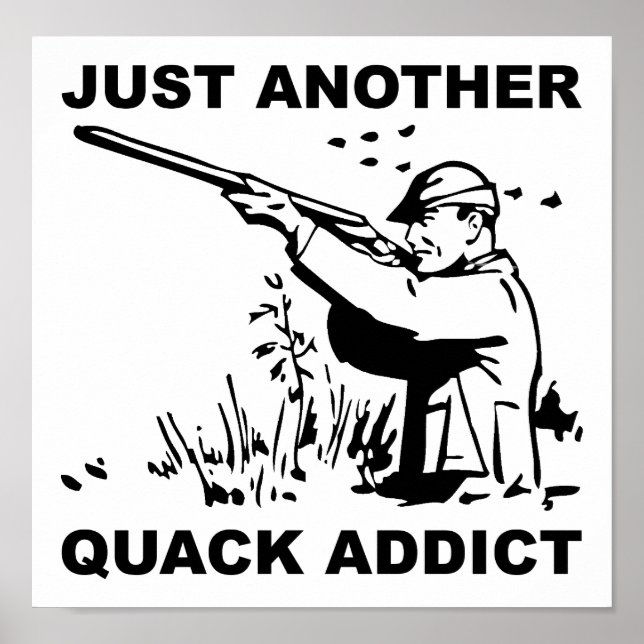 Poster drôle de Quack Addict (Devant)