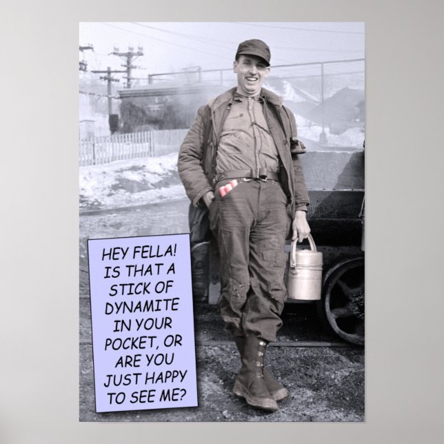 Poster drôle - Dynamite ? (Devant)