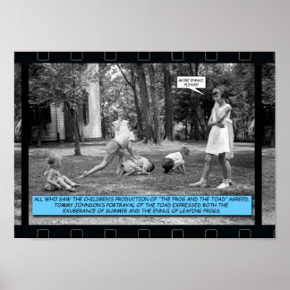 Poster drôle - Leapfrog