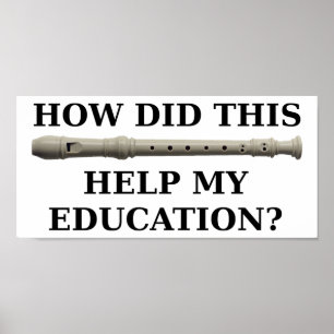 Poster drôle n'a pas aidé