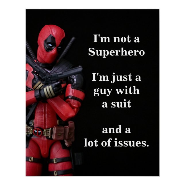 Poster Drôle Toy Photography Anti-Héros (Devant)