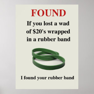 Poster drôle trouvé