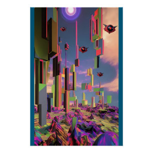 Poster Drones de l'enfer
