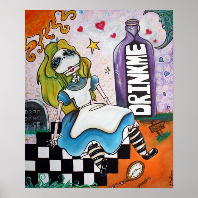 Poster Drop Dead Alice (Devant)