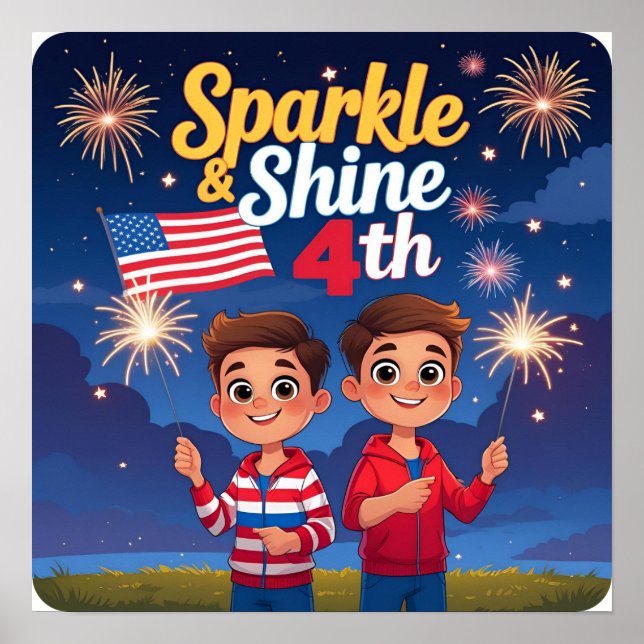 Poster du 4e Festival Sparkle & Shine Imprimer (Devant)