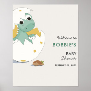 Poster du Baby shower de bienvenue Whimsical Baby