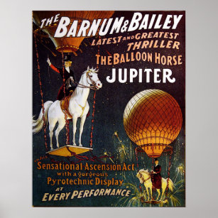 Poster du Balloon Horse Jupiter Circus