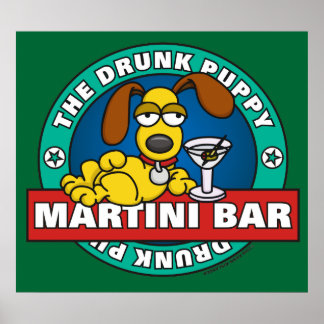 Poster du bar à Martini Puppy
