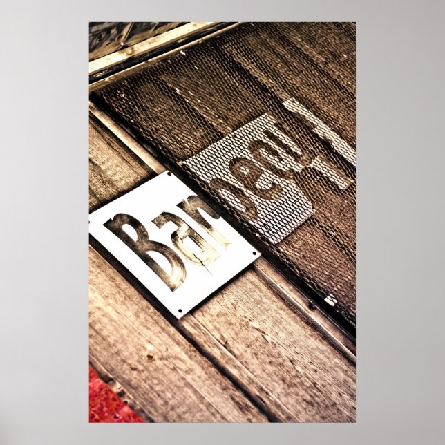 Poster du barbecue (Devant)