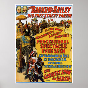 Poster du Barnum & Bailey Circus