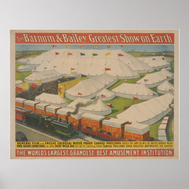 Poster du Barnum & Bailey Circus (Devant)
