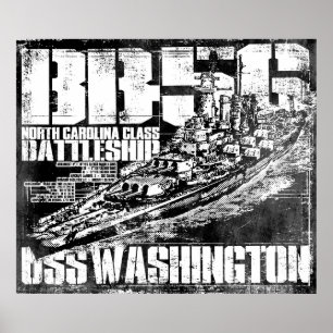 Poster du Battleship Washington