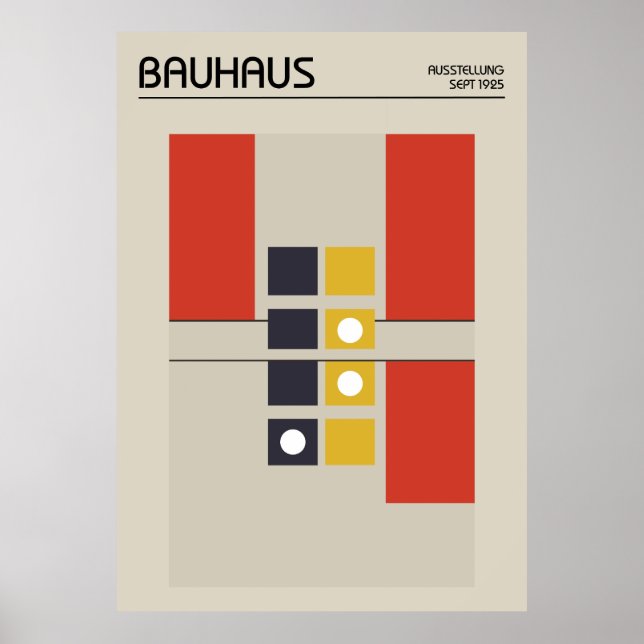 Poster du Bauhaus (Devant)