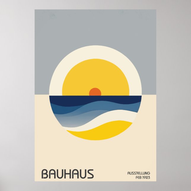 Poster du Bauhaus (Devant)