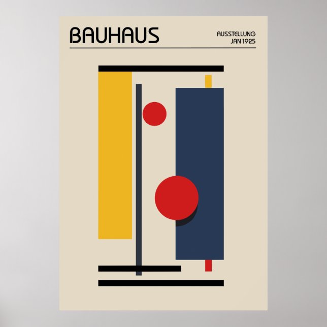 Poster du Bauhaus (Devant)