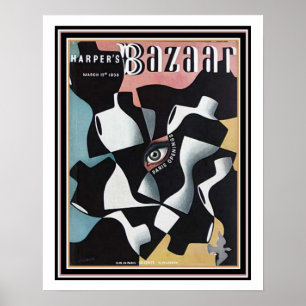 Poster du bazar de Déco Harper vintage 16 x 20