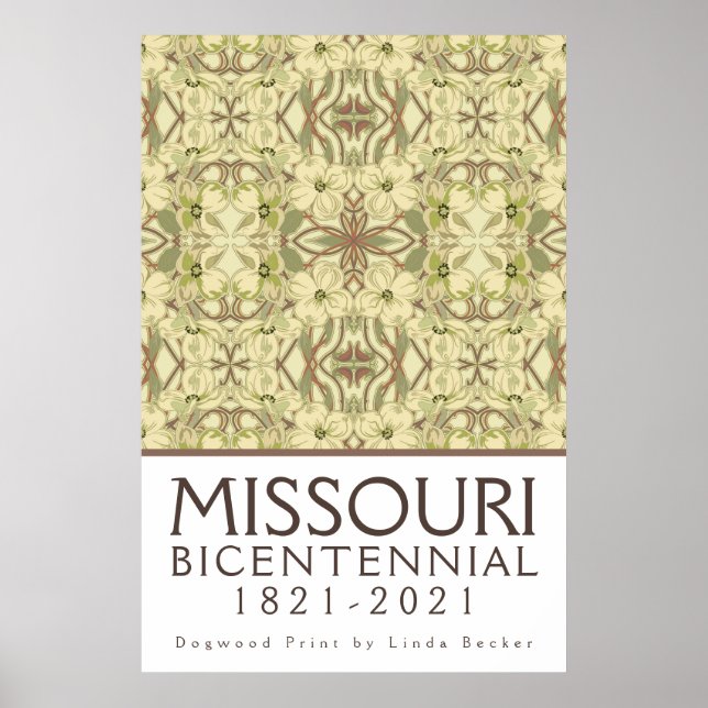 Poster du Bicentenaire du Missouri (Devant)