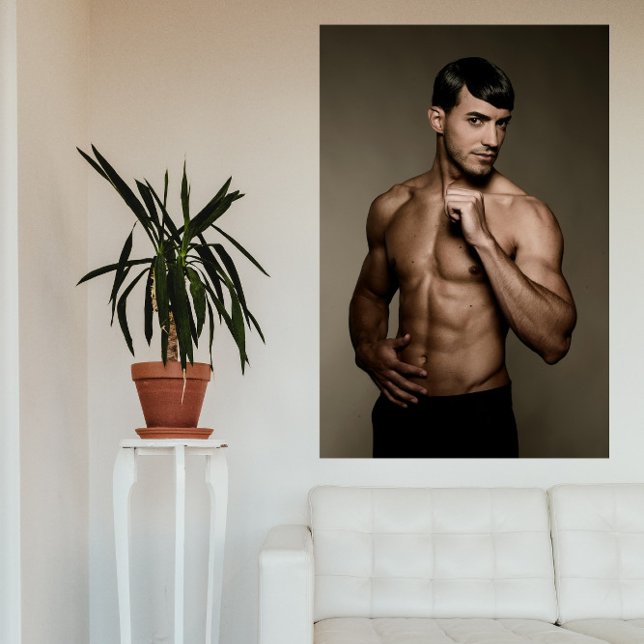 Poster du bonhomme chaud Sultry Stare (Créateur téléchargé)