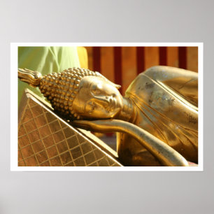 Poster du Bouddha couché