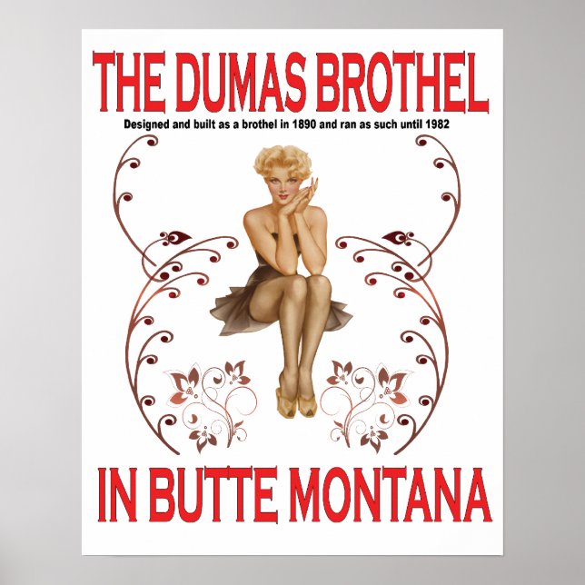 Poster du Brothel Dumas (Devant)