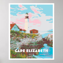 Poster du Cap Elizabeth