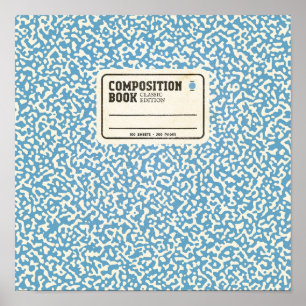 Poster du Carnet de composition bleu