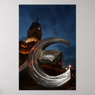 Poster du centre-ville de Louisville