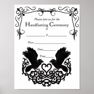 Poster du certificat de jeûne - Raven Love
