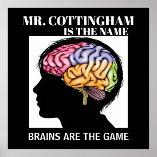 Poster du cerveau de l'enseignant