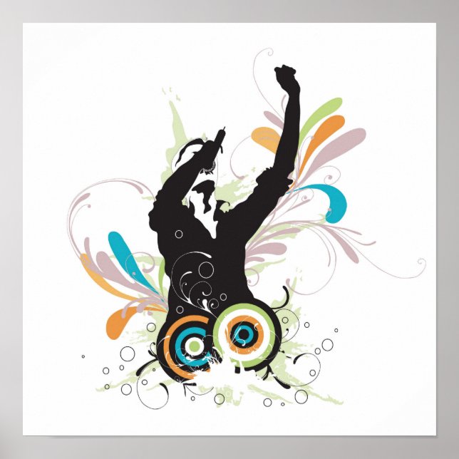 Poster du chanteur (Devant)