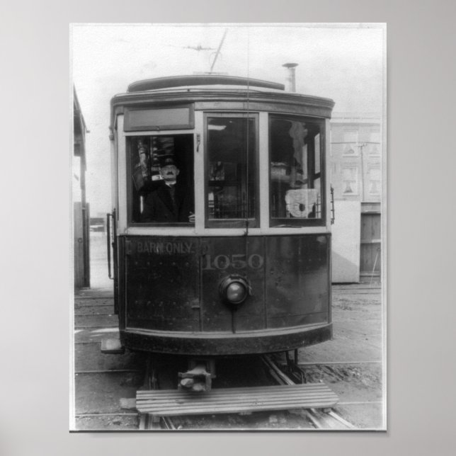 Poster du chariot vintage (Devant)