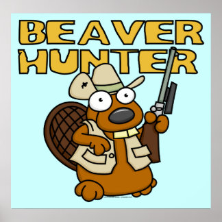 Poster du chasseur de castor