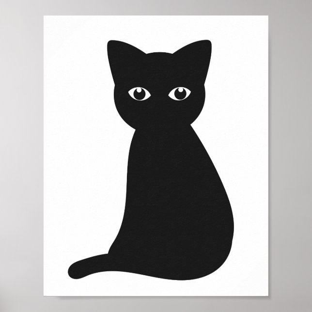 Poster du chat noir (Devant)