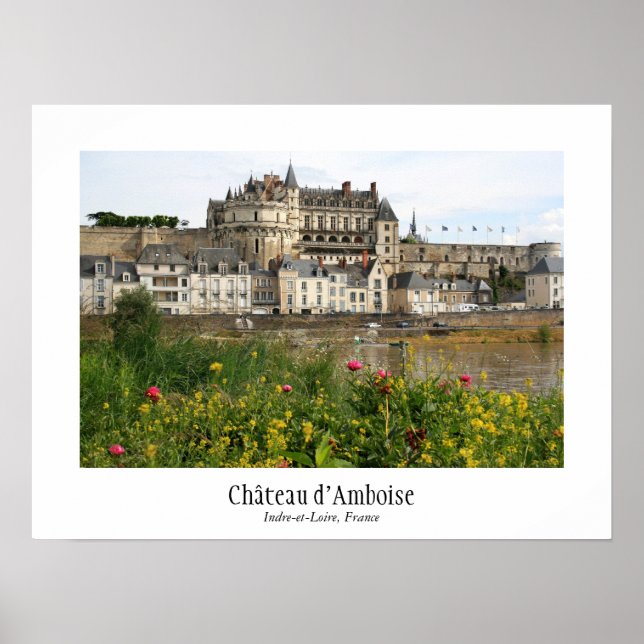 Poster du Château d'Amboise (Devant)