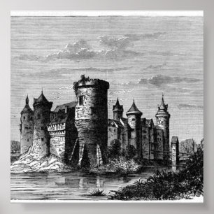Poster du château médiéval