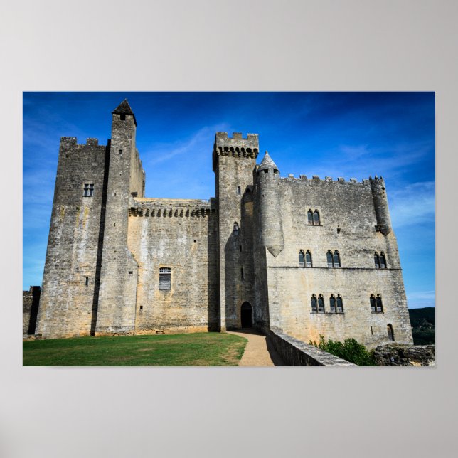 Poster du château médiéval de Beynac (Devant)