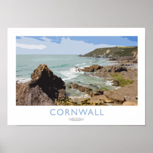 Poster du chemin de fer Cornwall