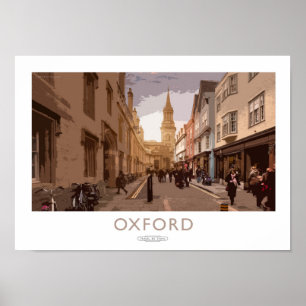 Poster du chemin de fer d'Oxford