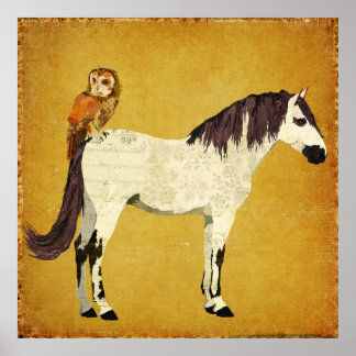 Poster du Cheval et de la Chouette