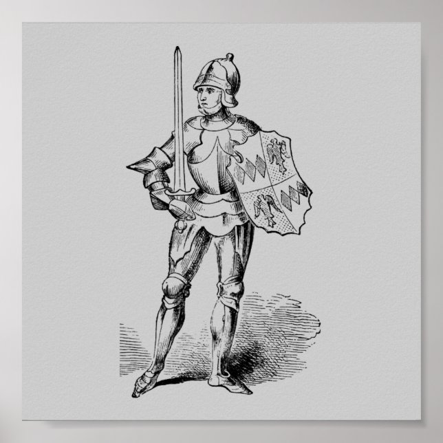 Poster du chevalier (Devant)