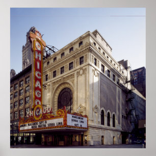Poster du Chicago Theatre Hisorical