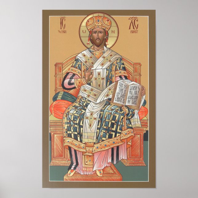 Poster du Christ Prêtre Haut (Devant)