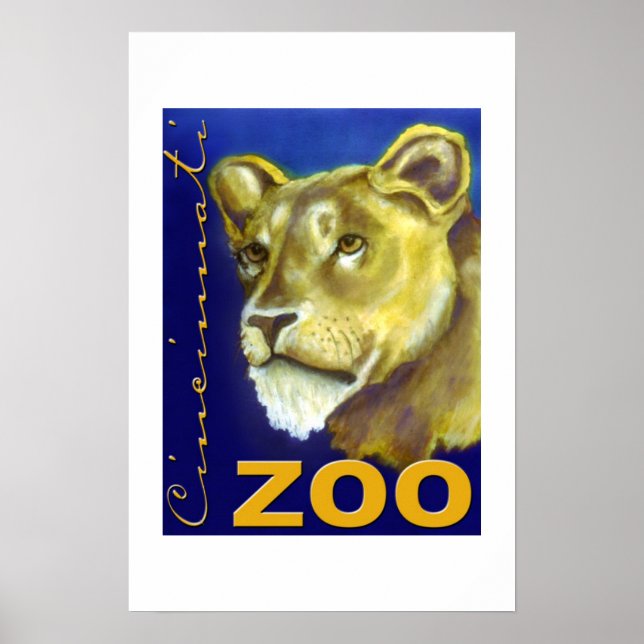 Poster du Cincinnati Zoo (Devant)