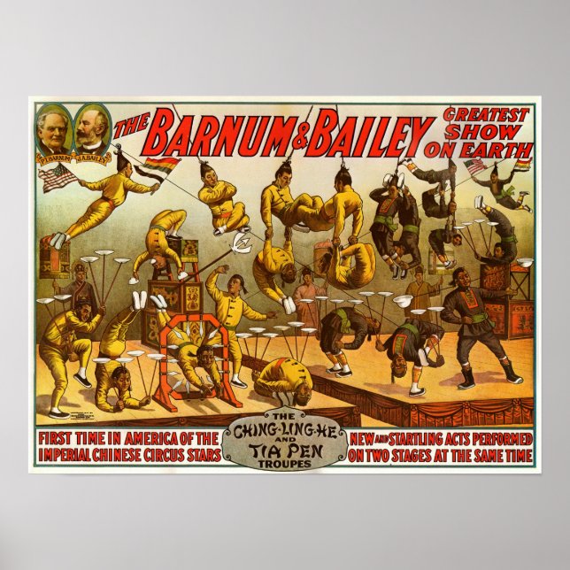 Poster du Cirque des étoiles chinoises impériales (Devant)